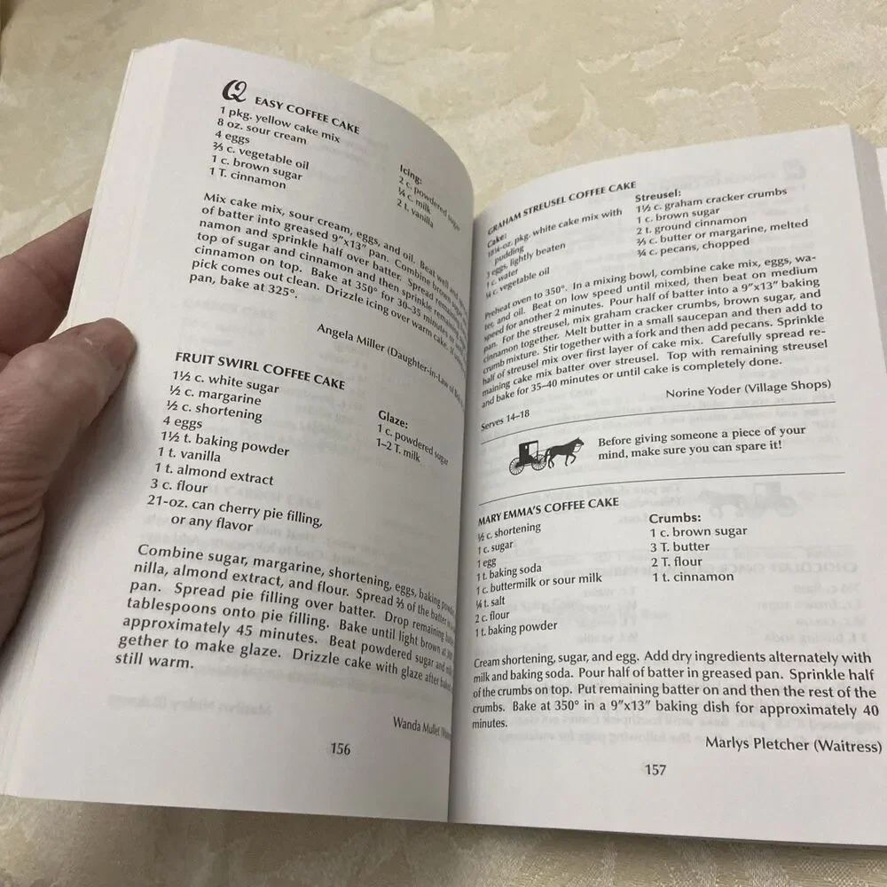 Amish-Country Cookbook Vol. 4 : (Otabind Edition) by Sue Miller (2003, Trade...